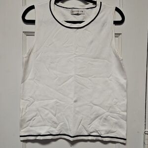 Evan Picone Sweater Tank Top Medium